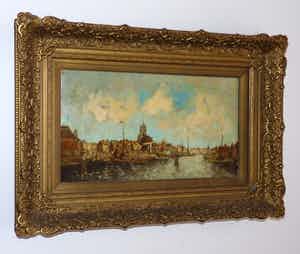 Willem Horsman - Havengezicht verkocht voor € 175!