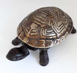 Hotelbel in vorm van schildpad verkocht voor € 50!