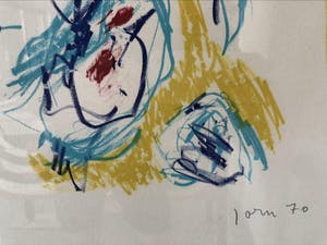 Asger Jorn - Jaune-bleu kopen? Bied vanaf 1650!