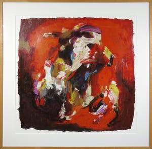 Peter Munnik - Zeefdruk, Zonder titel - Ingelijst (Groot) kopen? Bied vanaf 50!