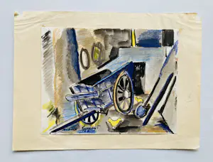 Mena Loopuyt - stal met handkar kopen? Bied vanaf 20!