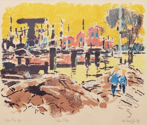 Rob Houdijk - litho - 1998 kopen? Bied vanaf 80!