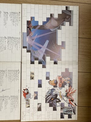 Niet of onleesbaar gesigneerd - LP Pink floyd - The Wall - Gesigneerd kopen? Bied vanaf 1!