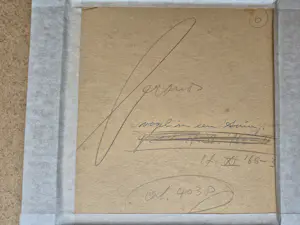 Eugène Brands - Gouache op karton, gesigneerd linksonder - '66 en verso kopen? Bied vanaf 1250!