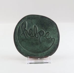 Inka Klinckhard - Bronzen penning, Helpen kopen? Bied vanaf 75!