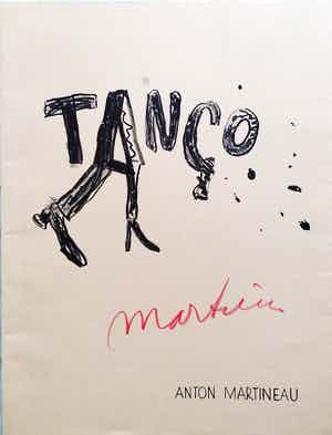 Anton Martineau - MAP van TANGO - 6x Litho op papier verkocht voor € 325!