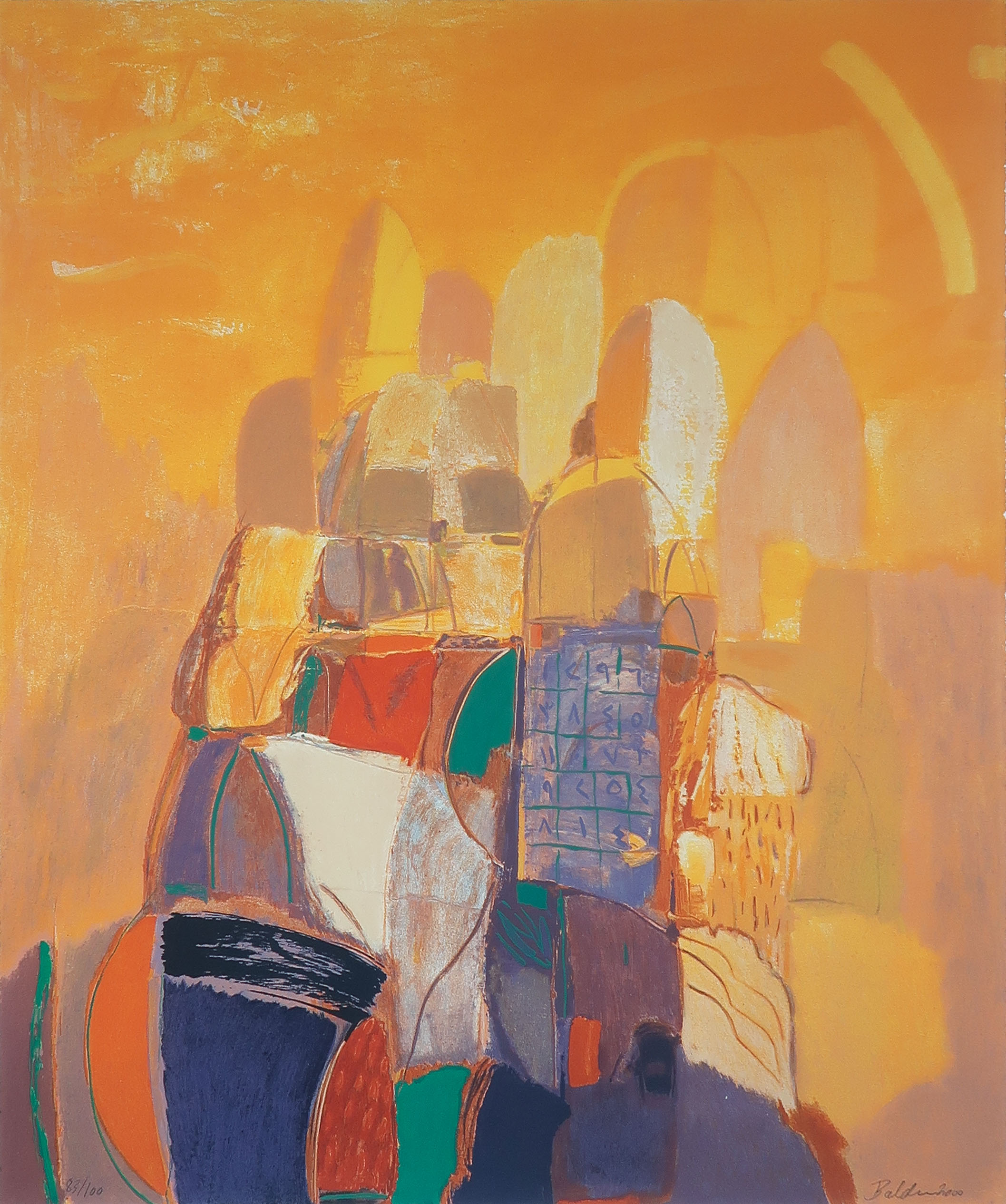 Ahmad Baldin - Zeefdruk, Dag - Ingelijst (Groot) kopen? Bied vanaf 40!