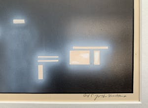 Joost Veerkamp - gemengde techniek op papier | 'Mist' | 1986 kopen? Bied vanaf 225!