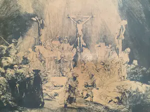 Rembrandt van Rijn - De drie kruisen kopen? Bied vanaf 1!