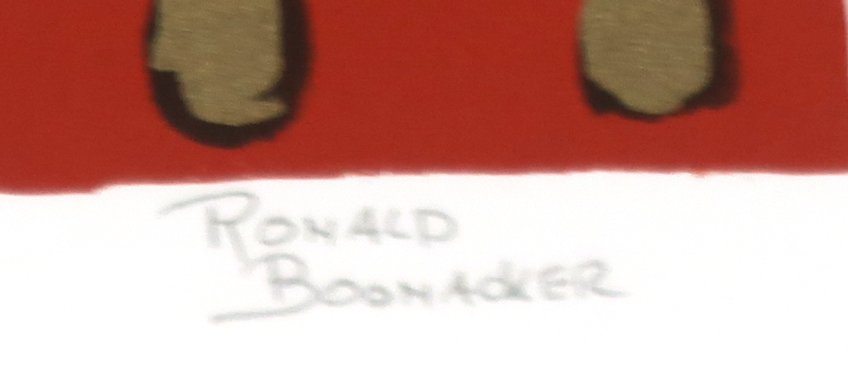 Ronald Boonacker - Zeefdruk, Del Campo kopen? Bied vanaf 1!