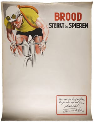 Curiosa - Affiche, Brood sterkt de spieren kopen? Bied vanaf 1!