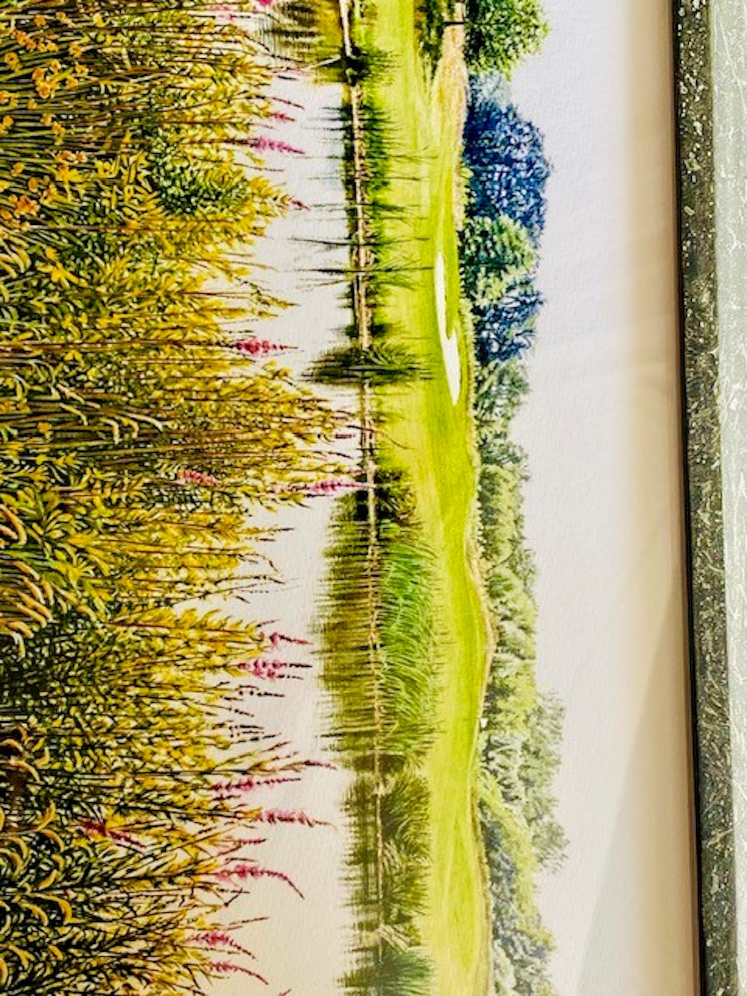 Wanda Werner - aquarel in oplage van 60 . nummer 40 verkocht voor € 50!