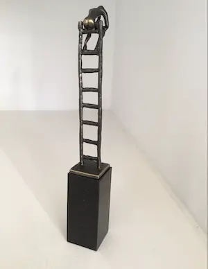 Corry Ammerlaan - Sculptuur “ De denkende mens “ kopen? Bied vanaf 1!