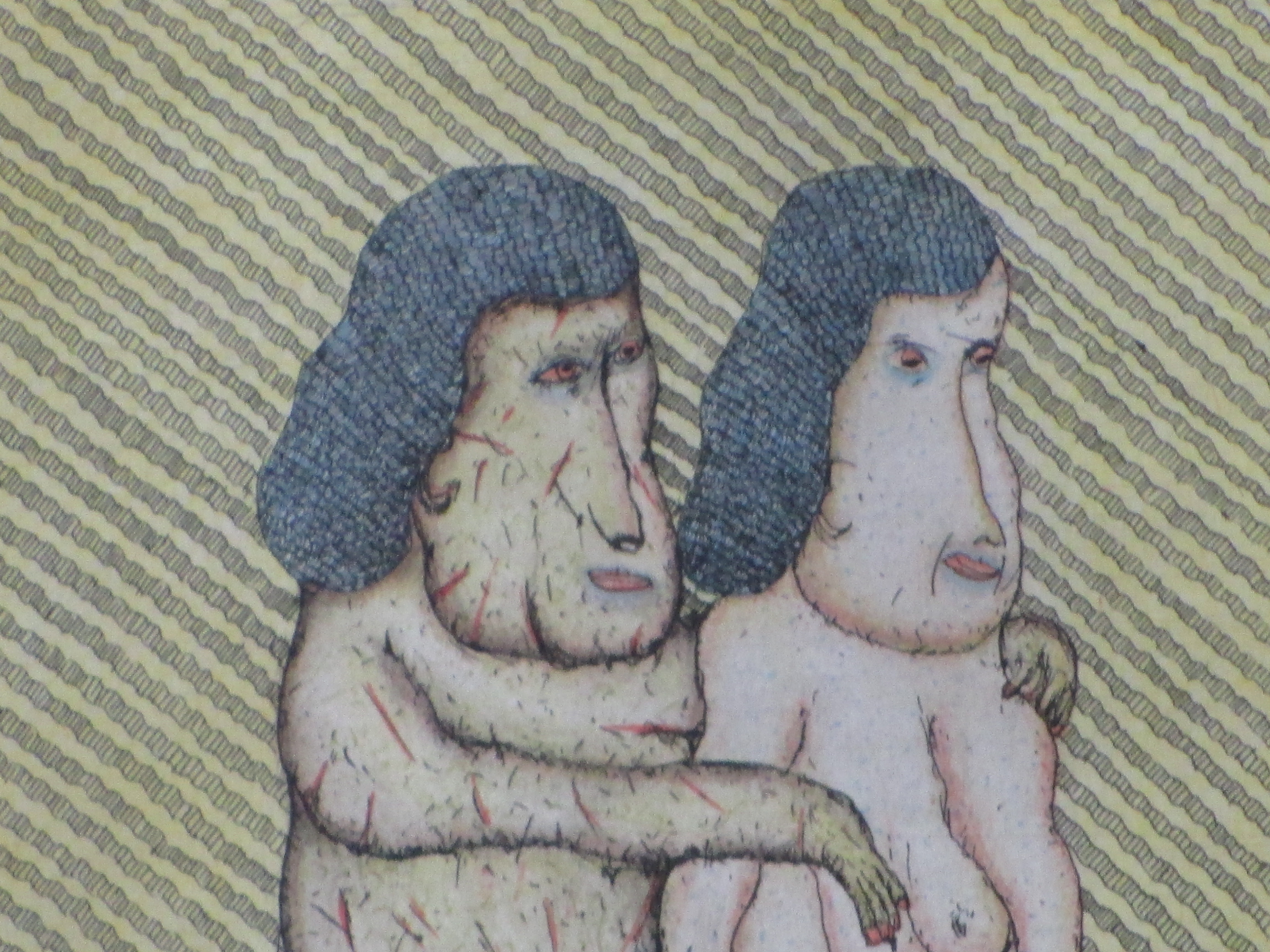 Felix Waske - Amoureus koppel - Kleurets kopen? Bied vanaf 40!