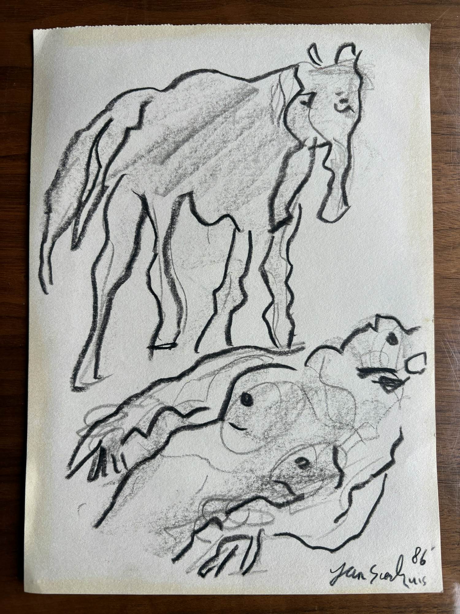 Jan Sierhuis - Vrouw en Paard kopen? Bied vanaf 85!