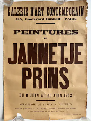 Jannetje Prins - Olieverf op doek | 'Portret van een jonge vrouw' | 1932 kopen? Bied vanaf 250!