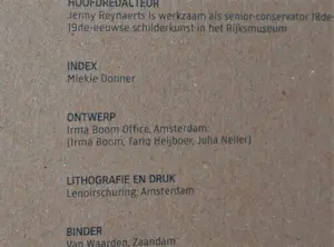 Matthijs Maris - 3 boekwerken waarvan 1x monumentaal (ontwerp Irma Boom studio) kopen? Bied vanaf 50!