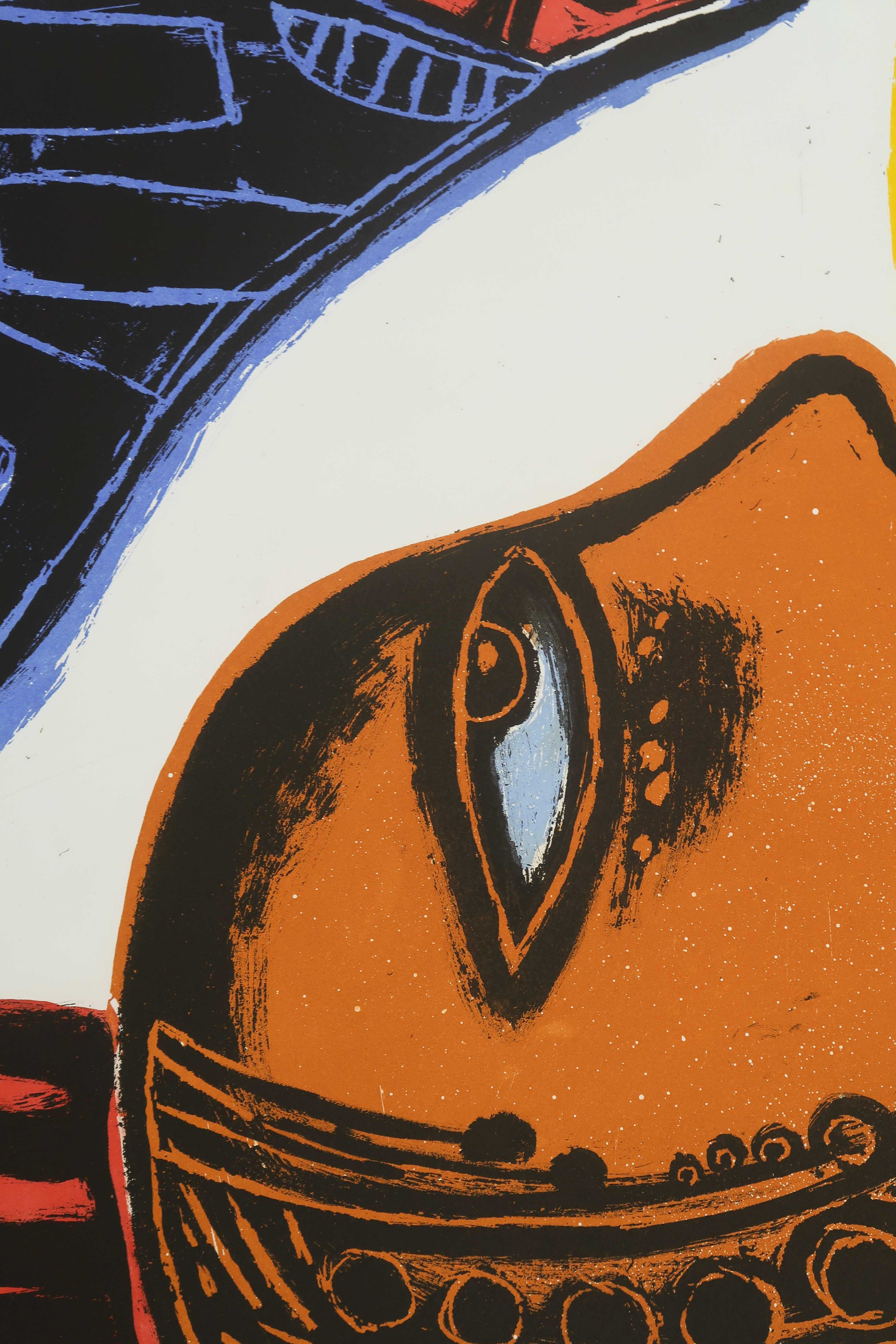 Corneille - Ets en aquatint, L'Africaine (Zeer Groot!) kopen? Bied vanaf 500!