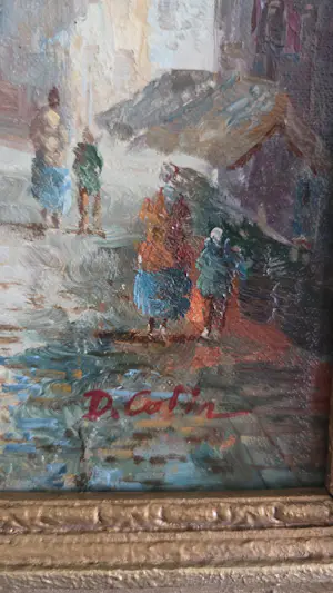 Onbekend - Oud Hollands of Vlaams stadsgezicht kopen? Bied vanaf 125!