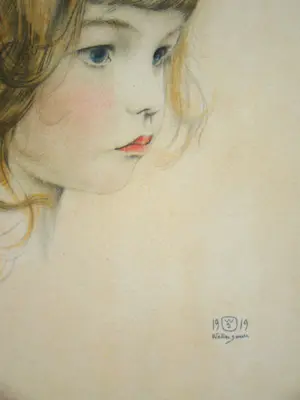 Walter Sauer - Portret van Nicole - 1930 - Heliogravure, gesigneerd en gedateerd kopen? Bied vanaf 100!