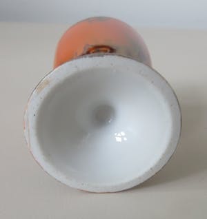 Curiosa - Reinhold Schlegelmilch - Art Deco Porseleinen set eierdoppen met schaal kopen? Bied vanaf 1!