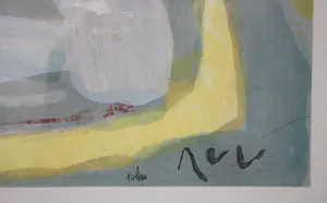 Bram van Velde - Groot werk: abstractie in vijf kleuren kopen? Bied vanaf 420!