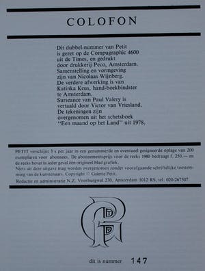Dirkje Kuik - Litho: Veduta kopen? Bied vanaf 55!