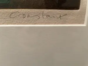 Constant - "L'ultima cena"- grote ets/aquatint - oplage: 70 ex. - hand gesigneerd kopen? Bied vanaf 1450!