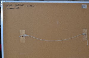 Henk Westein - Kleurrijke, zeer grote aquarel kopen? Bied vanaf 95!