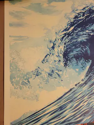 Shepard Fairey - WAVE OF DISTRESS SIGNED OFFSET LITHOGRAPH kopen? Bied vanaf 1!