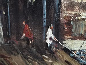 Rick Theunissen - Havenzicht op bedrijvige Rotterdamse haven kopen? Bied vanaf 65!