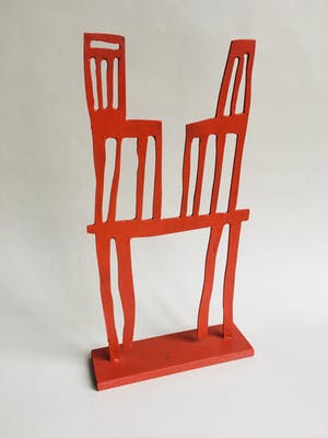 Klaas Gubbels - ijzeren beeld ‘de tafels van Cézanne‘ - 2018. kopen? Bied vanaf 850!