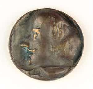 Piet Esser - Bronzen penning: Shakespeare, 1964 verkocht voor € 70!