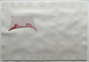 Antoni Tapies - handgesigneerde collage met litho | 'El pa a la Barca' | 1963 (INGELIJST) kopen? Bied vanaf 650!