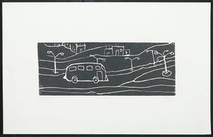 Marwhan Mohamed - Linosnede, Zonder titel kopen? Bied vanaf 1!