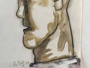 Leo Gestel - Twee koppen van Spakenburger vissers kopen? Bied vanaf 200!