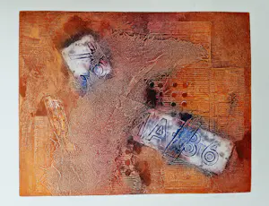 Enric Adsera Riba - Grote Reliëfdruk - serie JUTE A-76 b - kleine oplage (30) - potloodgesigneerd kopen? Bied vanaf 28!