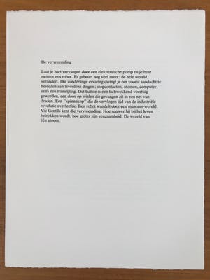 Vic Gentils - Gesigneerde ets - 1981 - 'De Vervreemding' - VII/XX kopen? Bied vanaf 35!