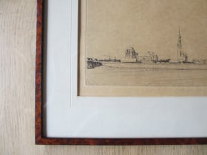 Walter Vaes - Veere gezien vanaf het veerse gat kopen? Bied vanaf 105!