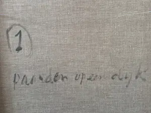 Jan Groenestein - Paarden op een dijk. kopen? Bied vanaf 350!