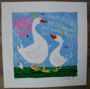 Selwyn Senatori - Zeefdruk: Fly me to the moon kopen? Bied vanaf 99!