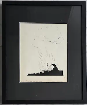 Buy Anton Pieck - De tent van de vorst brandde? Bid from 950!