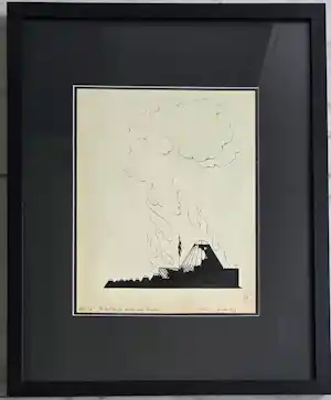 Buy Anton Pieck - De tent van de vorst brandde? Bid from 950!