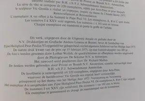 Vic Gentils - Apostolorum Limina + Brons Drieluik kopen? Bied vanaf 50!