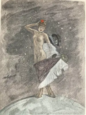 Felicien Rops - Le Vol et la Prostitution dominent le Monde kaufen? Bieten Sie von 59!