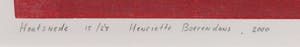 Henriette Boerendans - Houtsnede, 22 november - Ingelijst kopen? Bied vanaf 35!