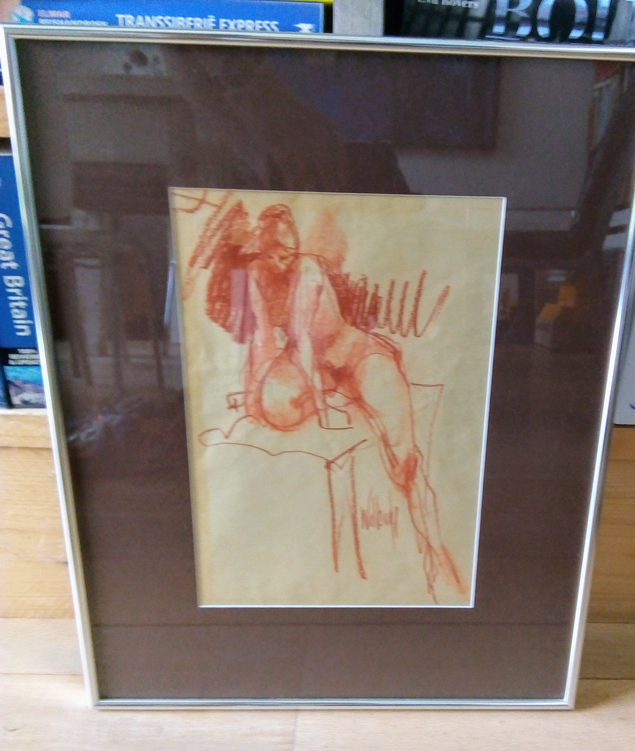 Niet of onleesbaar gesigneerd - Naaktstudie in pastel op papier. kopen? Bied vanaf 1!