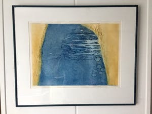 Jan Montyn - Kleurets, Ingelijst. kopen? Bied vanaf 150!