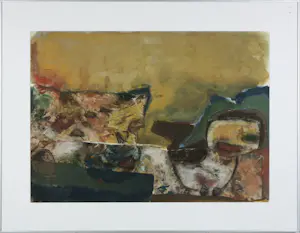 Gerard Schaperkotter - Uniek werk op papier, Collage met verflappen I, II en III - Ingelijst kopen? Bied vanaf 100!