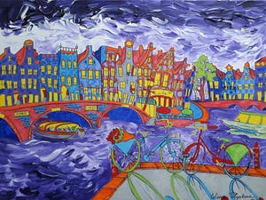 Elena Polyakova - Purple evening in Amsterdam kopen? Bied vanaf 125!